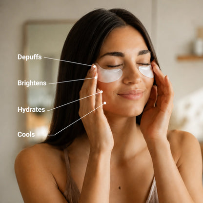 SkinPearl™ Freeze-Dried Collagen Eye Masks