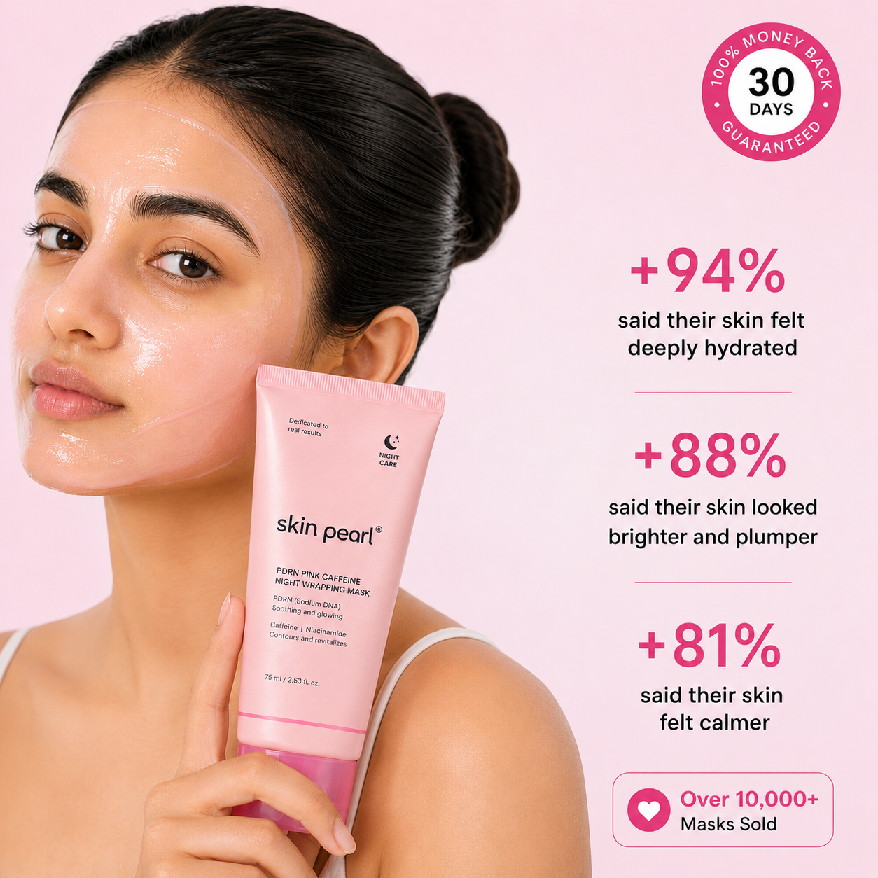 SkinPearl™ Glass Skin Overnight Wrapping Mask